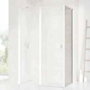 Bočná zástena k sprchovacím dverám 100x195 cm Ravak Chrome biela 9QVA0100Z1