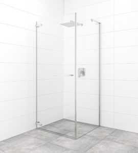 Bočné zástena k sprchovacím dverám 90 cm SAT TGD NEW SATTGDNSTENA90CRT