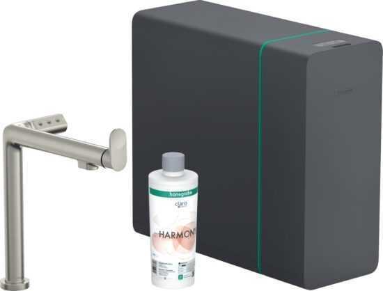 Drezová batéria Hansgrohe Aqittura bez výpuste nerez 76837800