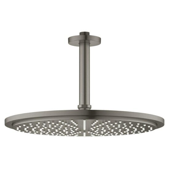 Hlavová sprcha Grohe Rainshower Cosmopolitan Metal vrátane sprchového ramená Brushed Hard Graphite 26067AL0