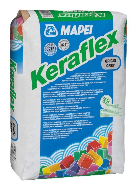 Lepidlo Mapei Keraflex sivá 25 kg C2TE KERAFLEX254