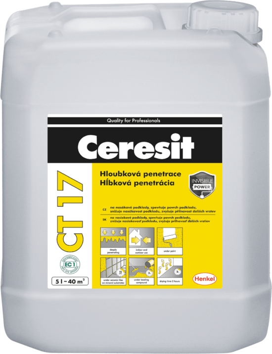 Penetrácia Ceresit CT 17 5 l CT175