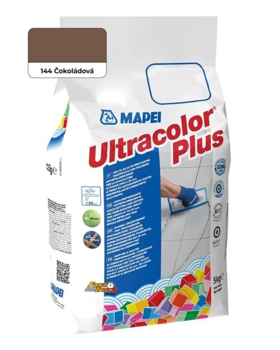 Škárovacia hmota Mapei Ultracolor Plus Čokoládová 5 kg CG2WA MAPU144