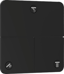 Ventil Hansgrohe ShowerSelect Comfort Q bez podomietkového telesa matná čierna 15587670