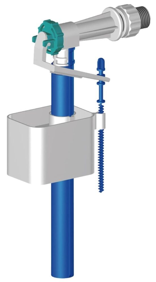 Napúšťací plavákový wc ventil bočný Falcon 1/2" + 3/8" TNV3B