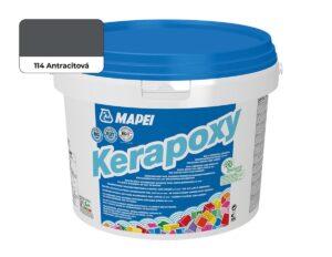 Škárovacia hmota Mapei Kerapoxy antracite 10 kg R2T MAPX10114